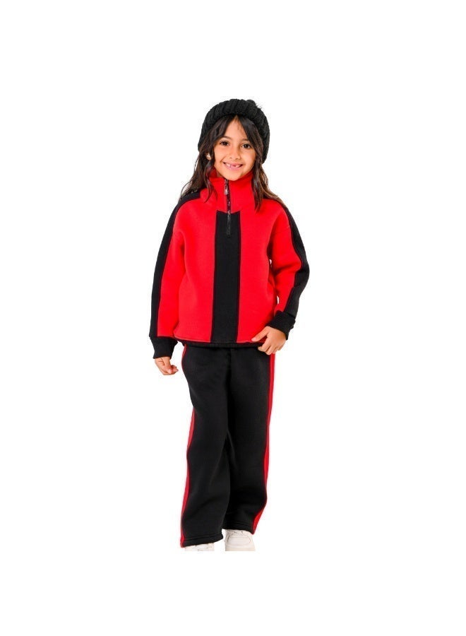 طقم ترنج بناتي بشريط قطعتين - Image 3